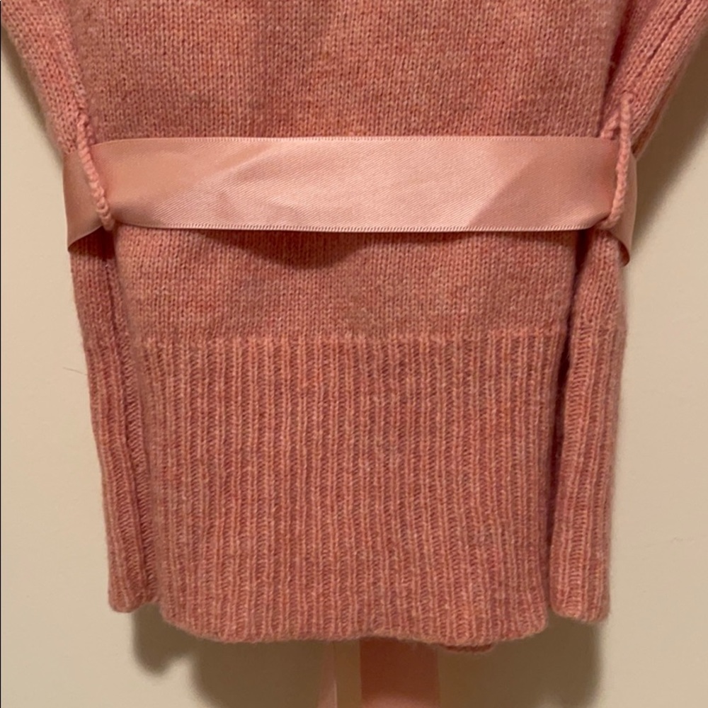 NWOT vintage style cardigan w/ removable faux fur - Picture 10 of 13